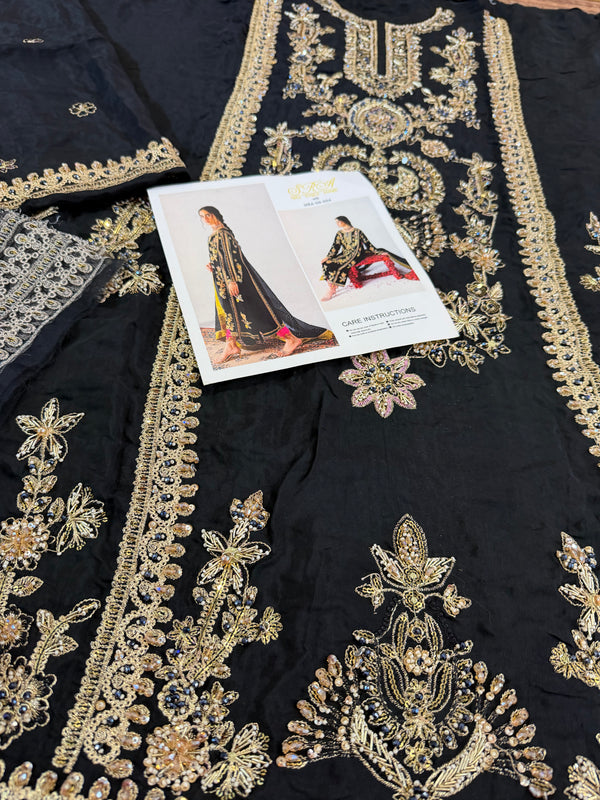 Sara Rohail ashgar bridal chiffon wedding edition