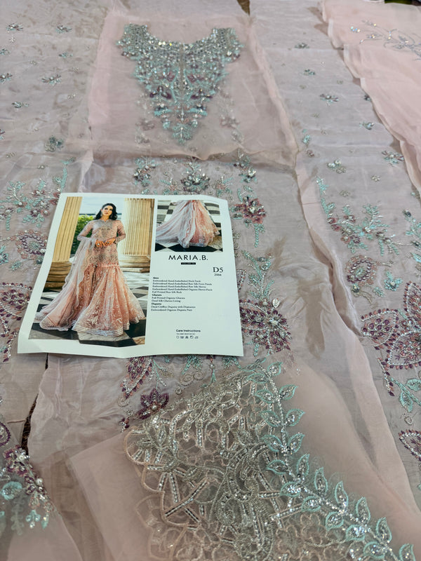 Maria B spriee pink wedding edition