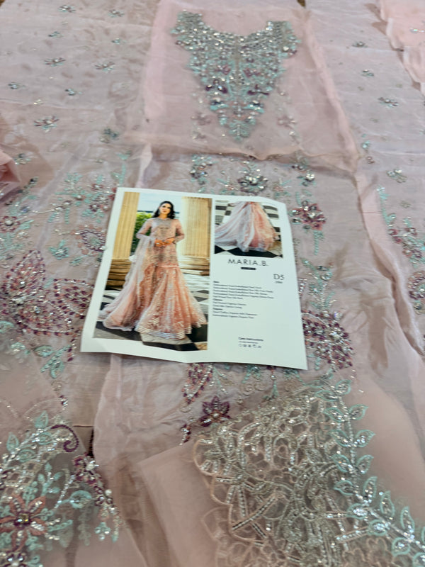 Maria B spriee pink wedding edition