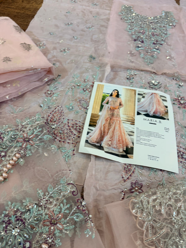 Maria B spriee pink wedding edition