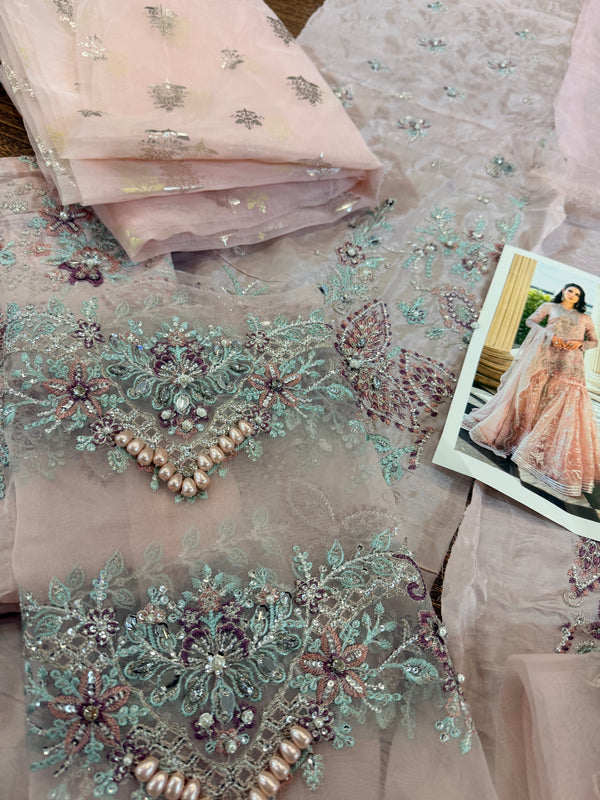 Maria B spriee pink wedding edition