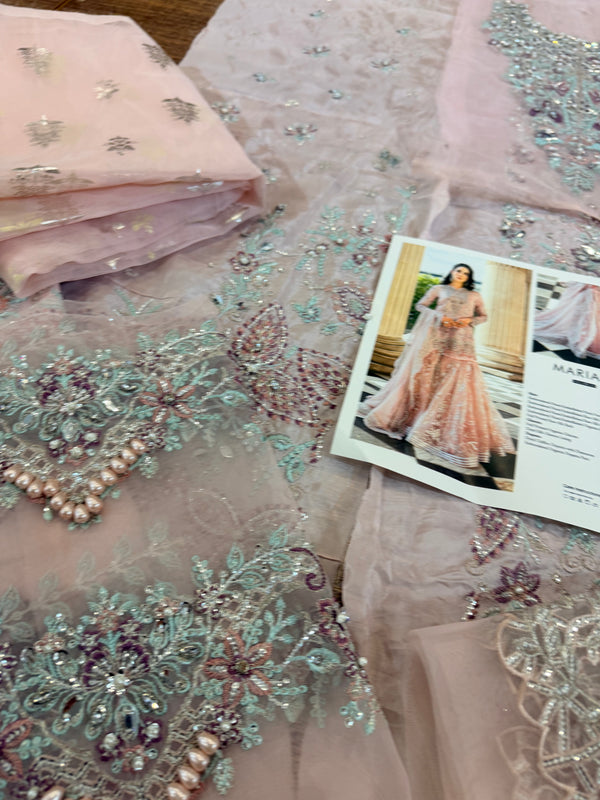 Maria B spriee pink wedding edition