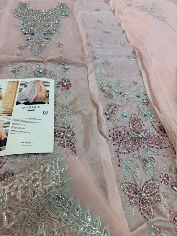 Maria B spriee pink wedding edition