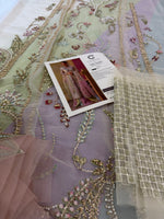 Crimson multi edition chiffon