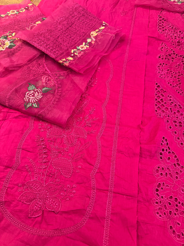 Saira RIZWAN pink lawn 2025