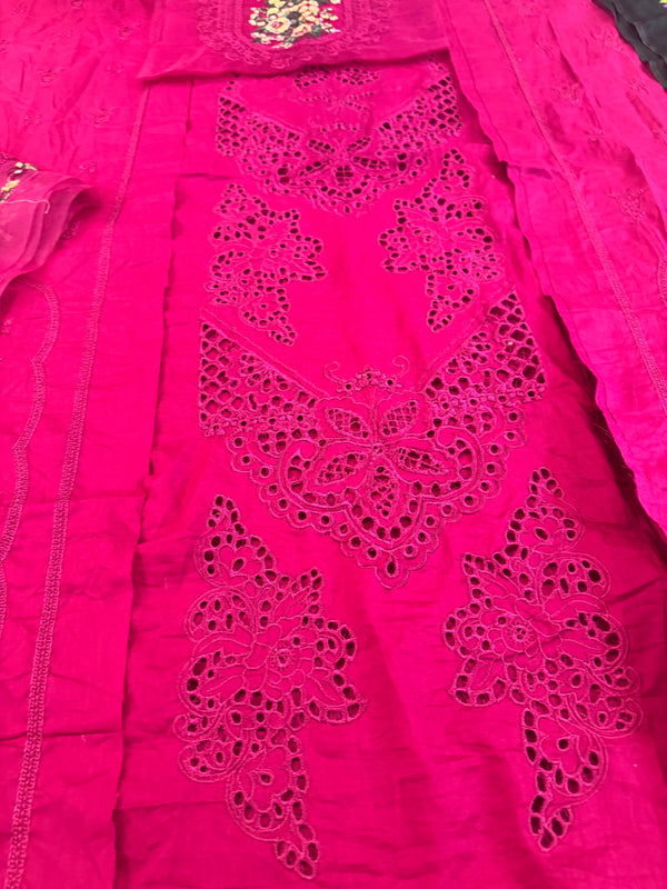 Saira RIZWAN pink lawn 2025