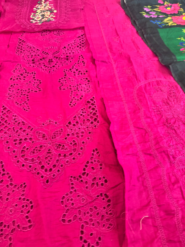 Saira RIZWAN pink lawn 2025