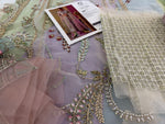Crimson multi edition chiffon