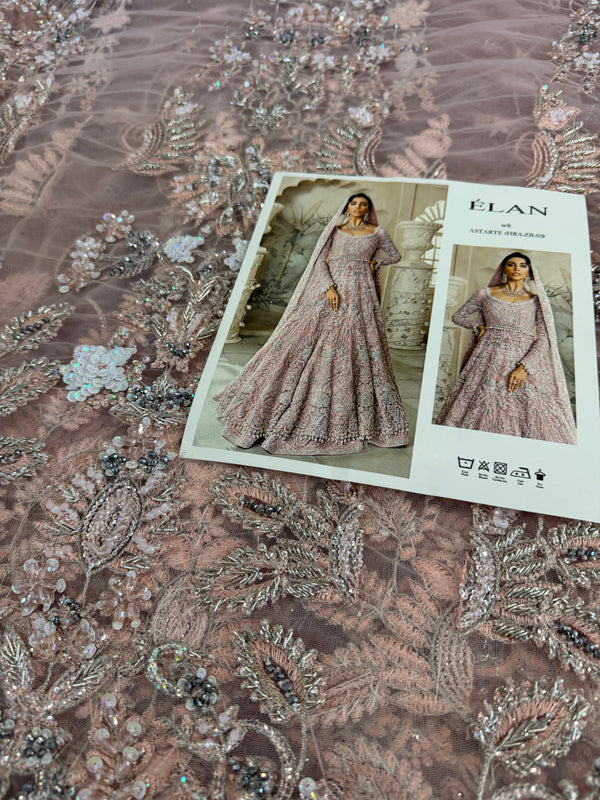 Elan pink chiffon wedding edition