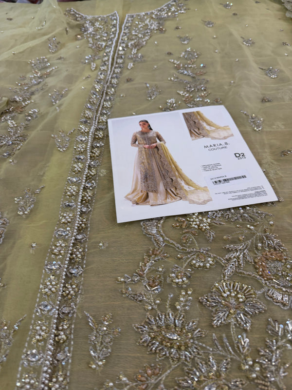 Maria B bridal olive coture wedding edition