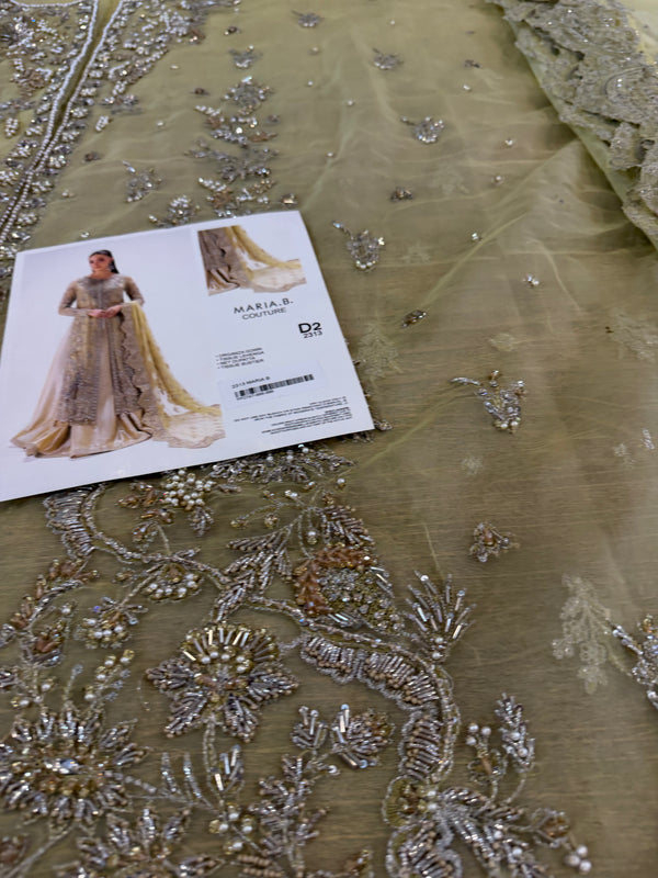 Maria B bridal olive coture wedding edition