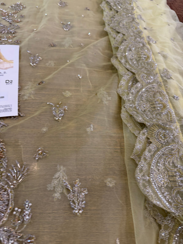 Maria B bridal olive coture wedding edition