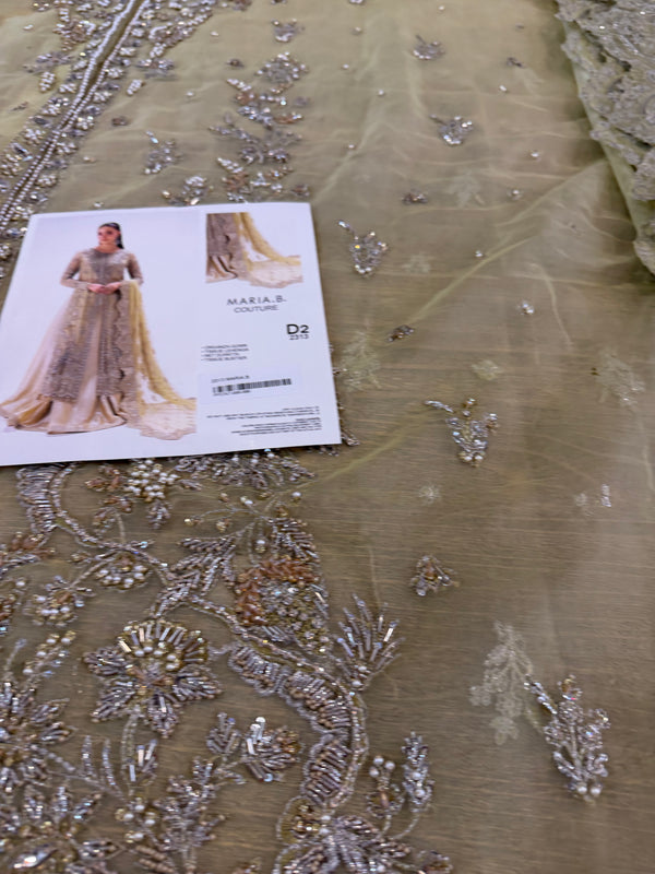 Maria B bridal olive coture wedding edition