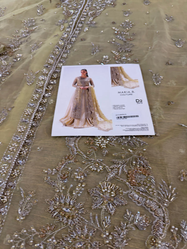 Maria B bridal olive coture wedding edition