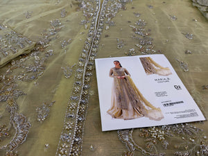 Maria B bridal olive coture wedding edition