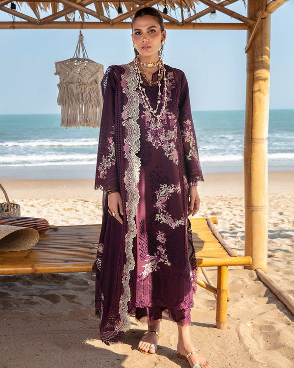 Saira Shakira purple lawn 2025