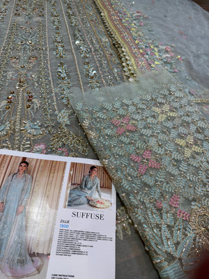 Suffuse sky bridal wedding edition