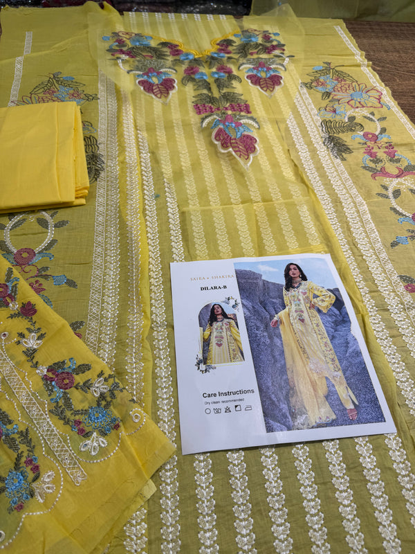 Saira shakira yellow lawn 2025