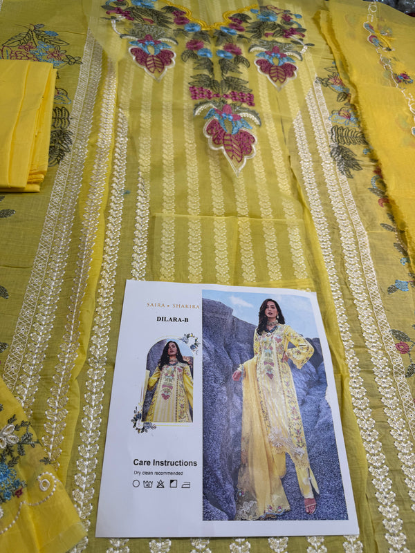Saira shakira yellow lawn 2025