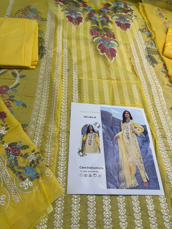 Saira shakira yellow lawn 2025