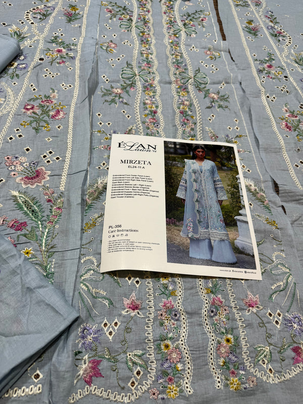 Elan sky organza dopaga lawn 2024