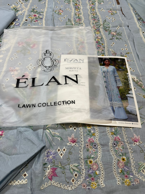 Elan sky organza dopaga lawn 2024