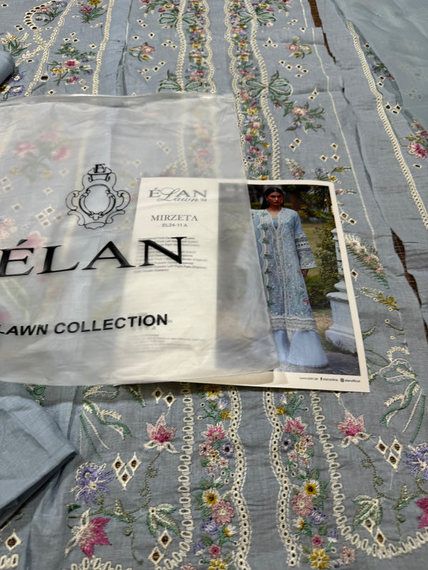 Elan sky organza dopaga lawn 2024