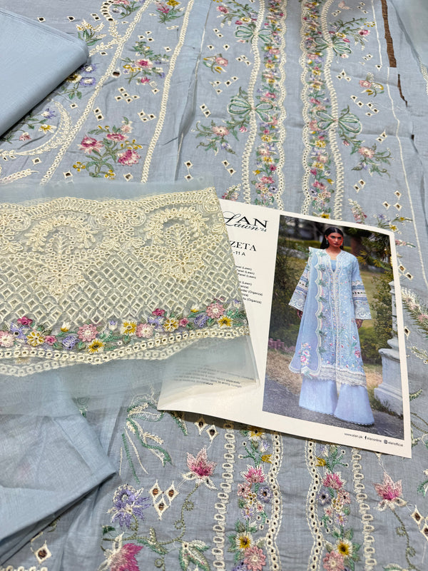 Elan sky organza dopaga lawn 2024