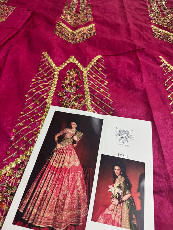 Mohsin Naveed Ranjha gulbadan  bridal collection