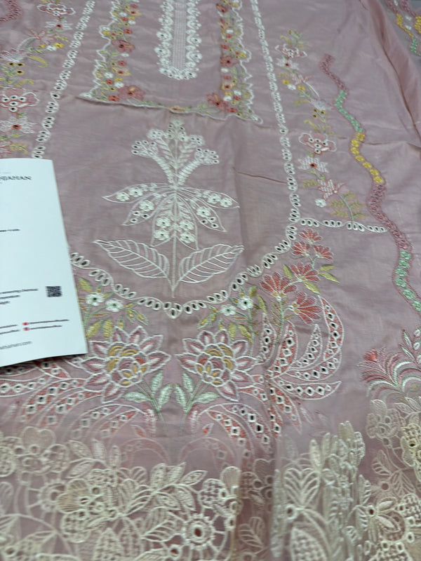 Zara Shahjahan pink lawn 2026