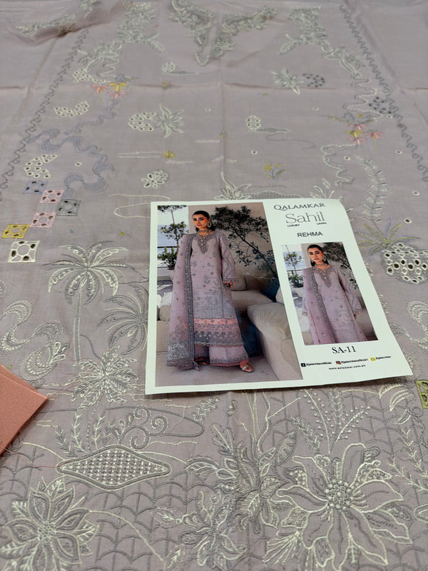 Qalamqar lilac lawn 2026