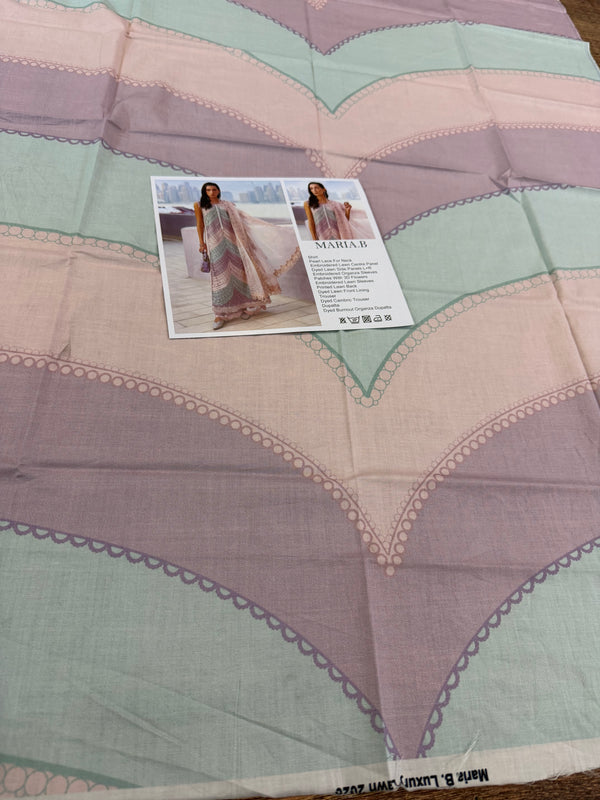 Maria B lilac multi lawn 2026