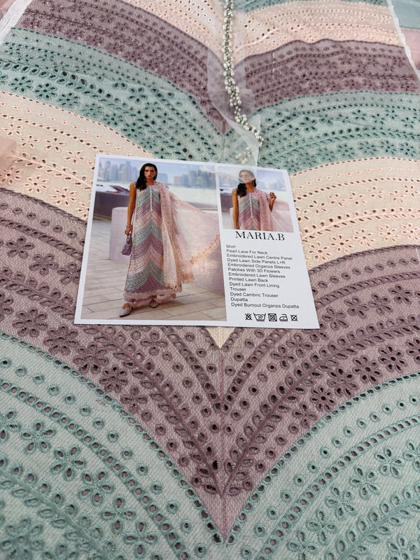 Maria B lilac multi lawn 2026