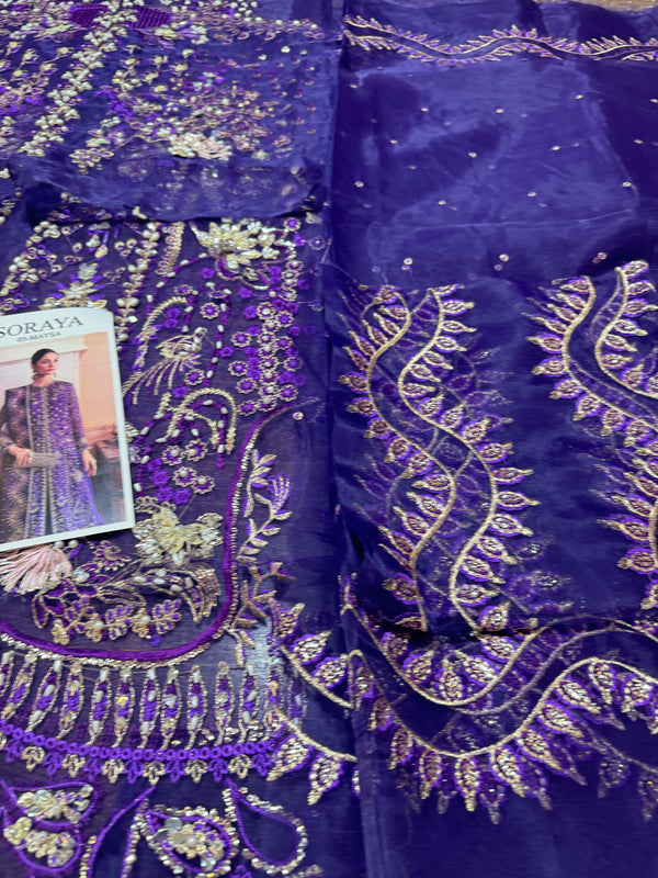 Soraya purple wedding edition