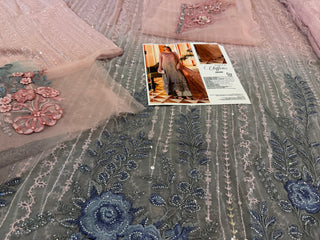 Maria b double tone chiffon wedding edition