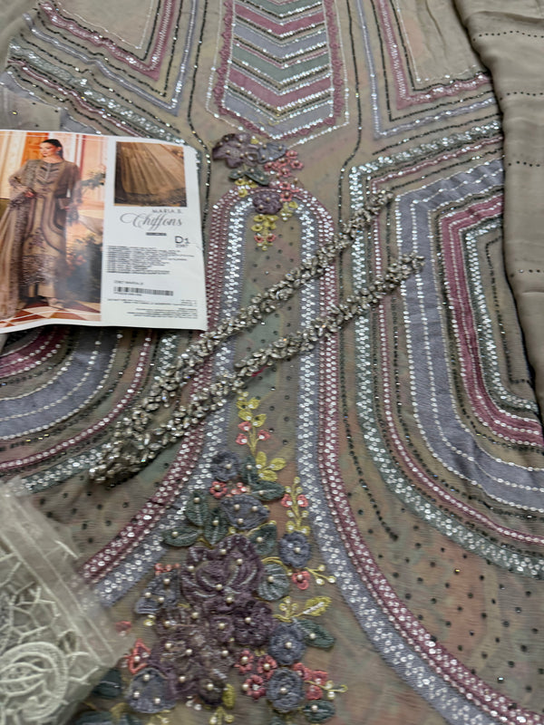 Maria B chiffon wedding edition