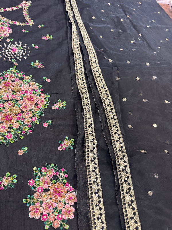 Zainab Salman black wedding edition