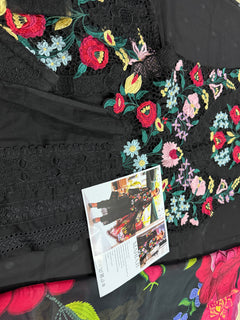 Maria B black multi lawn 2026