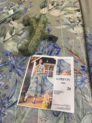 Maria B mprint sky lawn 2025