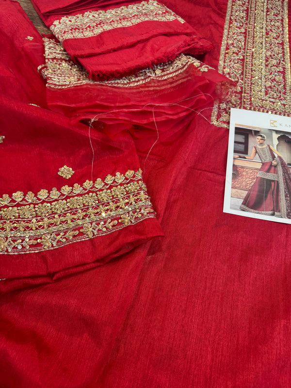 kanwal malik red wedding edition