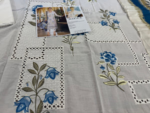 Maria b mprint white blue 2025