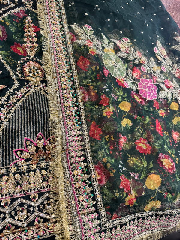 Mohsin Naveed Ranjha black edition bridal collection