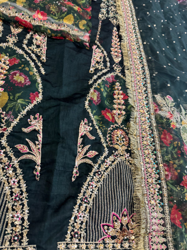 Mohsin Naveed Ranjha black edition bridal collection