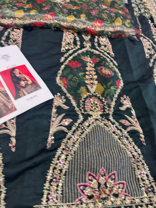 Mohsin Naveed Ranjha black edition bridal collection