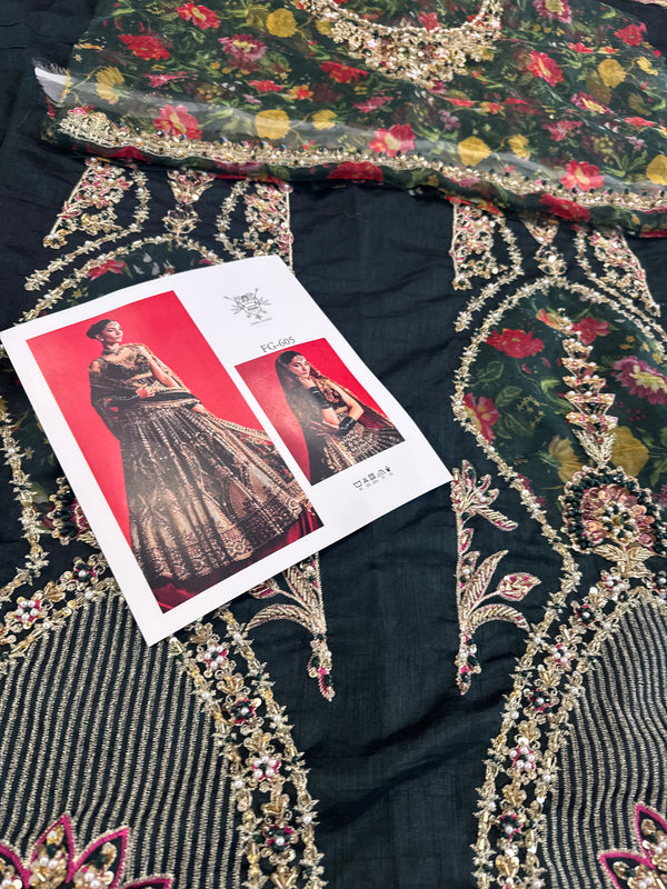 Mohsin Naveed Ranjha black edition bridal collection