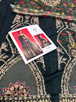 Mohsin Naveed Ranjha black edition bridal collection