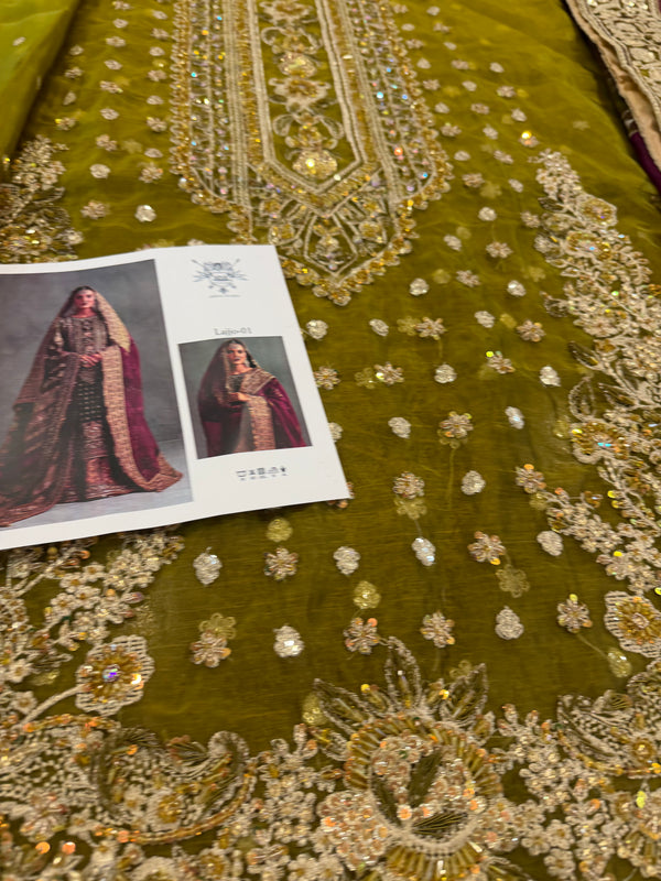 Mohsin Naveed Ranjha bridal wedding edition