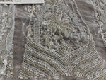 Ammara Khan white chiffon wedding edition