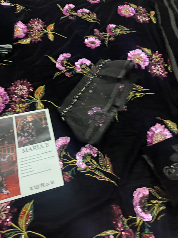 Maria B velvet d6 black edition