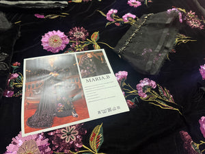 Maria B velvet d6 black edition